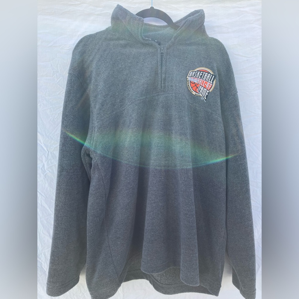 Vintage basketball hall of fame quarter zip